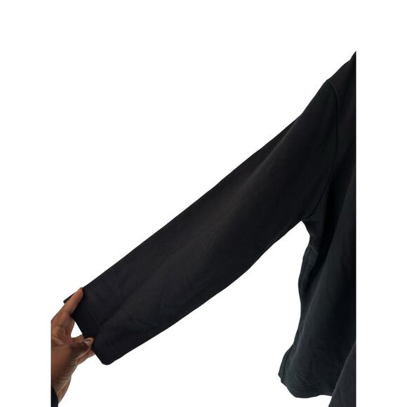 Holiday Editions Trick or Treat Women's Sweatshirt Black Fall Candy Corn Size 2X - Picture 5 of 11